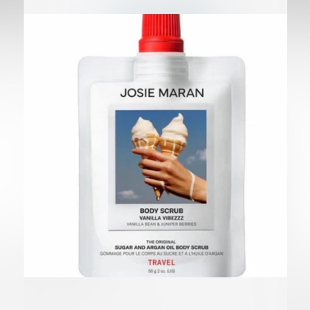 ❤️ 3/$25 Josie Maran Vanilla Vibezzz Body Scrub